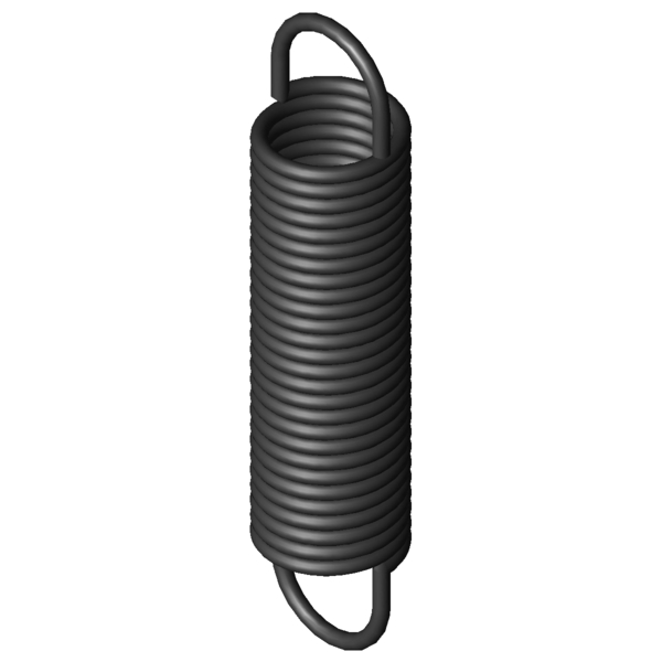 CAD image Extension Springs Z-367I